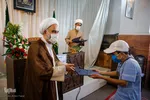 مراسم تجلیل از خبرنگاران توسط حوزه علمیه منصوریه