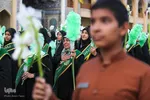 گلباران حرم شاهچراغ در شب ولادت امام رضا( ع‎‎)