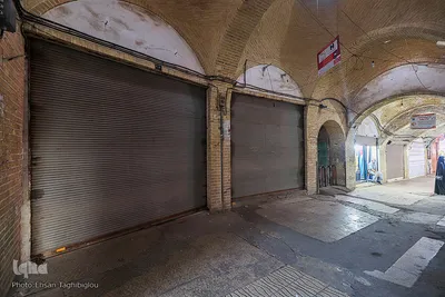 تعطیلی بازار زنجان