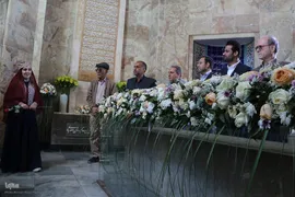 آیین گلباران آرامگاه سعدی