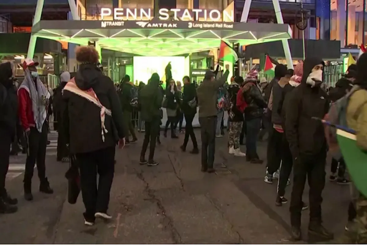 New York Demonstrators Urge US Support for Immediate Ceasefire in Gaza  