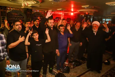 مراسم روز اربعین در حسینیه شهید آل مبارک اهواز عکاس محمد محمدعلی پور