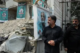 مراسم عزاداری و تجدید بیعت با شهدای حمله تروریستی رژیم صهیونیستی به نارمک