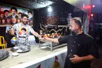 عکس | خدمت رسانی مواکب حسینی در مرز شلمچه