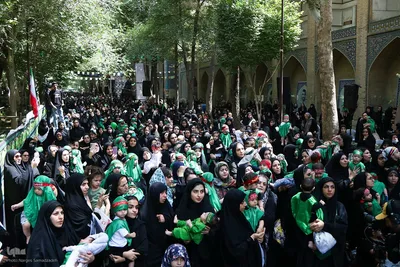 مراسم شیرخوارگان حسینی در تهران