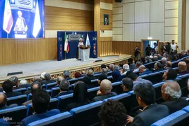 پاسداشت مقام شهیدان لاریجانی و خرازی در دانشگاه تهران