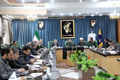 نشست خبری فرمانده سپاه الغدیر استان یزد و اعلام برنامه های دهه فجر