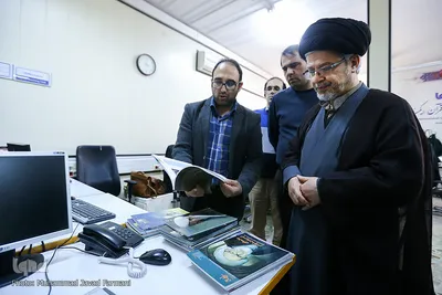 بازدید دبیر شورای عالی انقلاب فرهنگی