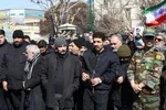 تشییع پیکر مطهر ۱۱ شهید اقتدار آذربایجان شرقی