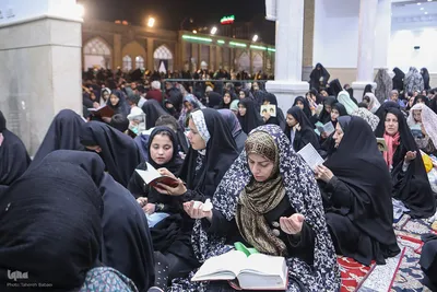 احیای بیست و سوم رمضان در آستان مقدس حضرت عبدالعظيم الحسني(ع)