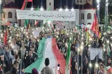 فیلم | از رشت به قهرمانان لبنان با نوای خیبرشکن «یا حیدر»