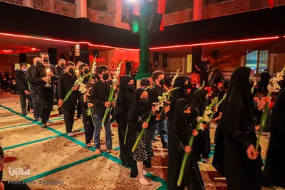 مراسم شام غریبان حسینی در زنجان‎‎
