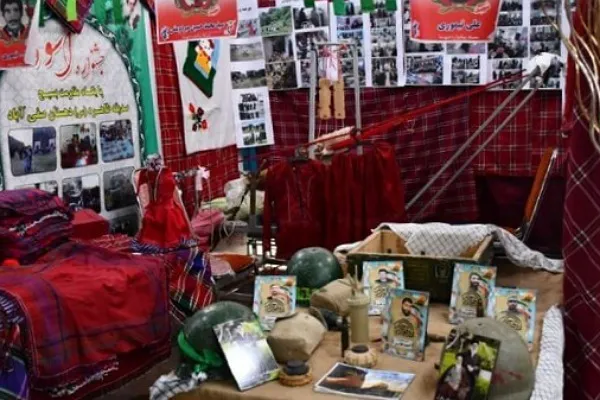 سومین نمایشگاه جشنواره استانی «اسوه» در گرگان افتتاح شد