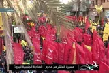 برگزاری مراسم عاشورای حسینی در مزار شهید سیدحسن نصرالله + فیلم
