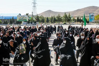 تشییع پیکر شهید مرزبانی «سعید رحمانی» در مشهد