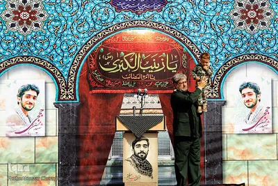 مراسم تشییع پیکر مطهر شهید محسن حججی در تهران