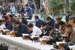آیین جزء‌خوانی قرآن کریم در چهارباغ اصفهان