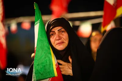مراسم تشییع پیکر شهید «رمضانعلی استکی» در اصفهان 