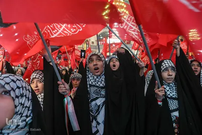 تجمع هشت هزار نفره «هیئات نوجوانان آرمانی»