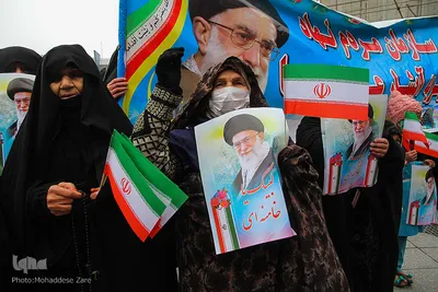 راهپیمایی مردم مشهد در پی حوادث اخیر