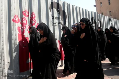 ⁨تشییع 7 شهید گمنام دفاع مقدس در سالروز شهادت امام جعفر صادق(ع)⁩
