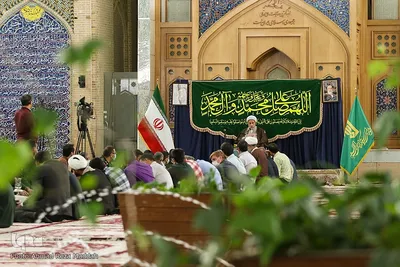 محفل انس و تفسیر قرآن در مسجد جامع شهدا شیراز
