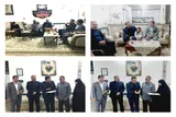 ادای احترام مسئولان فرهنگی لرستان به مقام شهید سرگرد پاسدار «حمید آقایی»