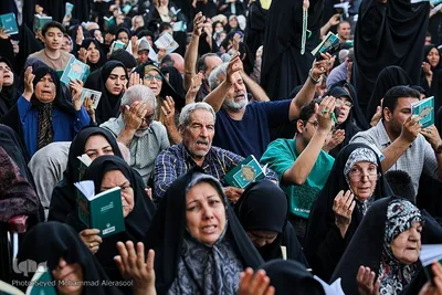 مراسم دعای عرفه در حرم مطهر رضوی
مراسم پر فیض