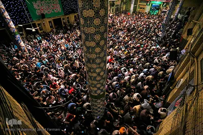 اولین دعای کمیل ماه مبارک رمضان در مسجد ارک