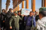 تشییع پیکر مطهر سرهنگ شهید احسان بخشنده در شیراز