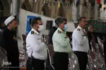 دسته عزاداری طلاب و روحانيون شیرازی در سومين روز شهادت امام حسین(ع)