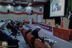 نشست حجت‌الاسلام والمسلمین سید عبدالفتاح نواب، نماینده ولی فقیه در امور حج و زیارت با روحانیون کاروان های حج و زیارت استان فارس
