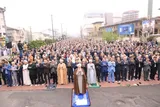 عکس | اقامه نماز عید فطر در گیلان