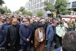 تشییع پیکر شهید سردار علیرضا لطفی در ارومیه‎