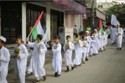 Yara Mahardata Kur'ani Na Gudanar Da Zagaye A Garin Gaza Na Falastinu A Kowace Shekara