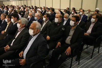 دیدار مسئولین و سفرای کشورهای اسلامی با رهبر انقلاب