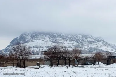 برف بازی به وقت اصفهان