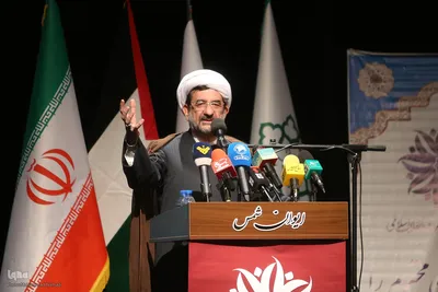 حجت الاسلام میثم امرودی در همایش «حمایت از مردم مظلوم لبنان و جبهه مقاومت»