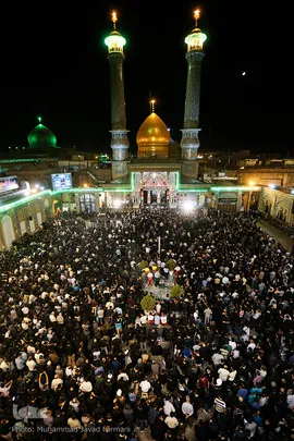 مراسم شب شهادت حضرت مسلم بن عقیل در حرم سیدالکریم