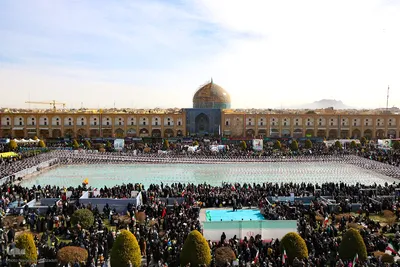 مراسم راهپیمایی ۲۲ بهمن در اصفهان