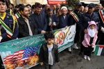 راهپیمایی روز ۱۳ آبان در شهرستان اهر