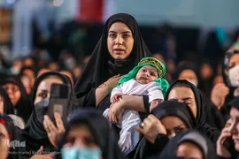 حسینیه ایران؛ سوگواره شیرخوارگان حسینی در حرم عبد‌العظیم حسنی