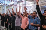 عزاداری شب دوم در حرم شاهچراغ (ع)