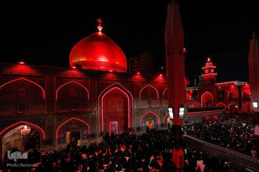 إحياء الليلة الأولى من ليالي القدر في العتبة العلوية