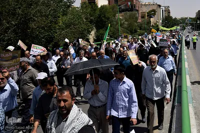 راهپیمایی روز جهانی قدس در اصفهان