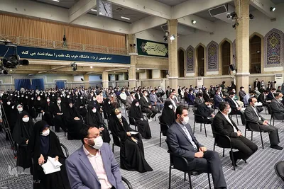 دیدار جمعی از دانشجویان با رهبر انقلاب