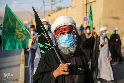 مراسم عزاداری سومین روز شهادت اباعبدالله الحسین(ع) در شیراز