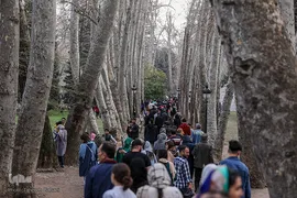 کاخ سعد آباد در ایام نوروز