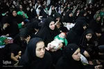مراسم شیرخوارگان حسینی در آستان علی بن مهزیار اهوازی