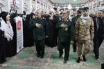 نمایش اقتدار بسیج سپاه عاشورا در مصلی امام خمینی(ره) تبریز